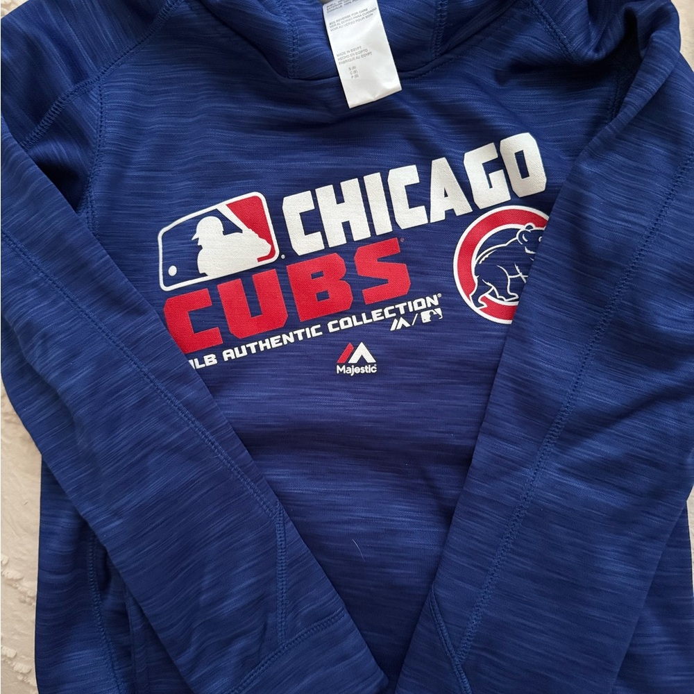 Majestic Chicago Cubs Kids Blue Sweatshirt